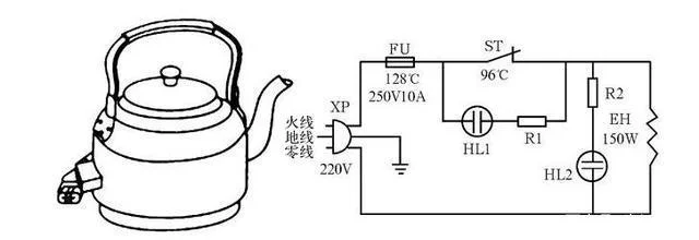 电热水壶原理电路图_2