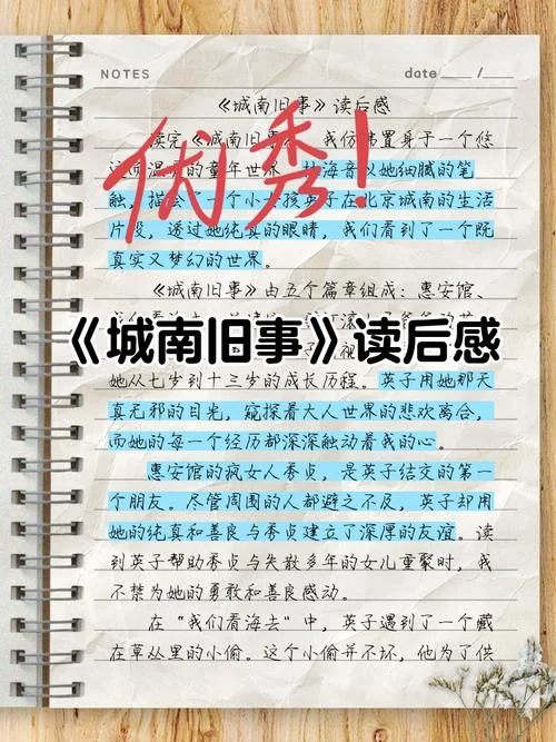 城南旧事读书笔记感悟_1