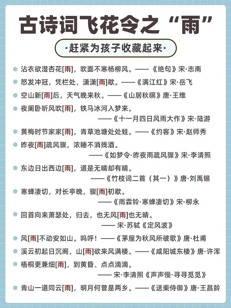 描写春雨的诗句和出处_1