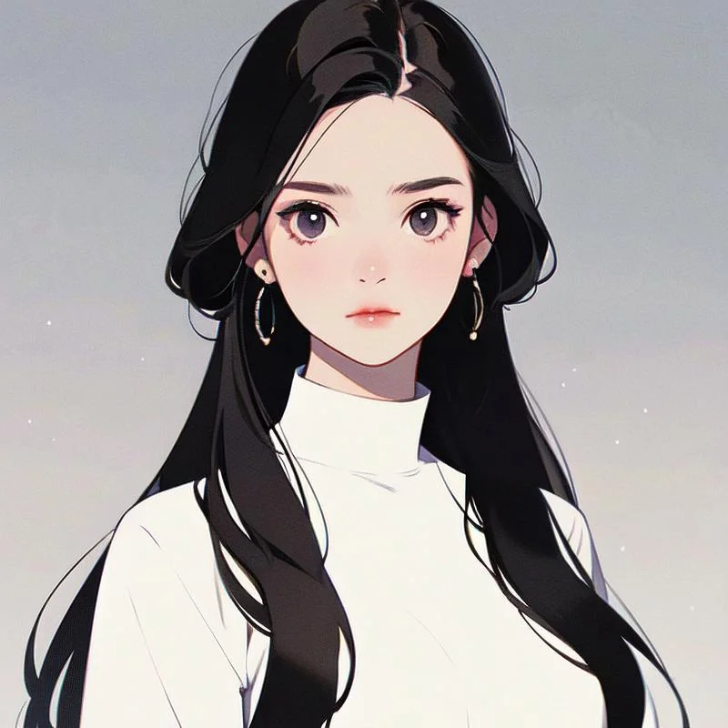 微信高冷女头像_1
