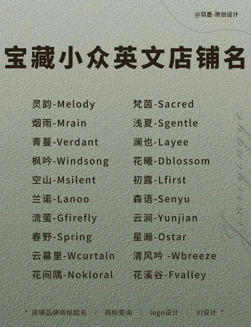 女性购物网站起名_2