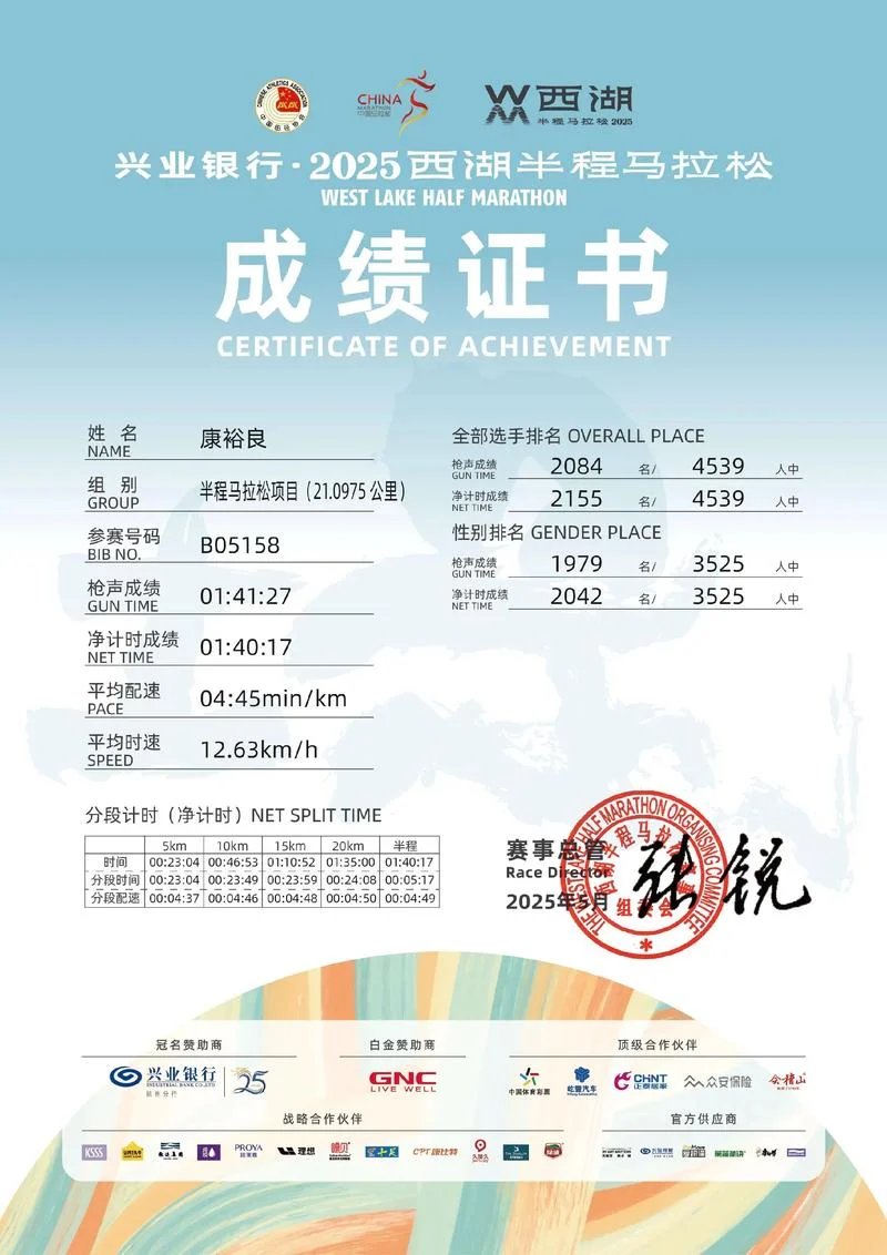 海口马拉松成绩_1