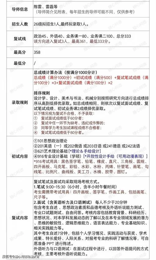 清华大学考研内容-清华考研备考指南