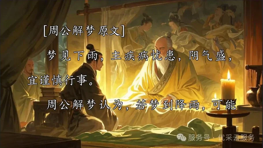 梦见下雨了周公解梦_2