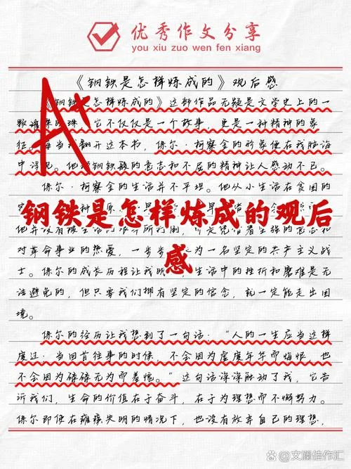 钢铁是怎样炼成的读后感第八章-读后感第八章 钢铁