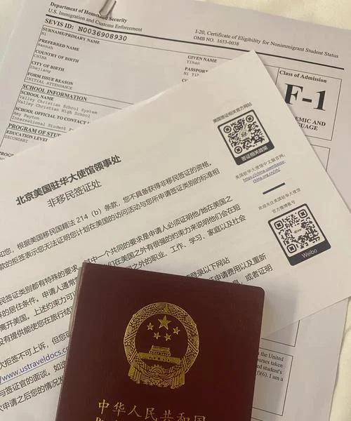 美国中学留学签证材料_2