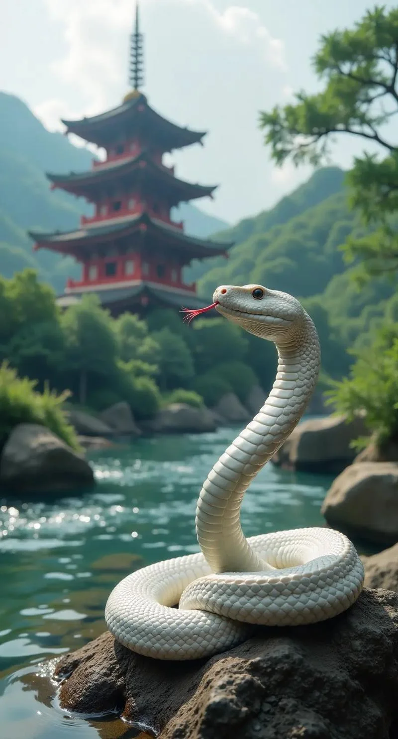 孕妇梦到一条白蛇_1