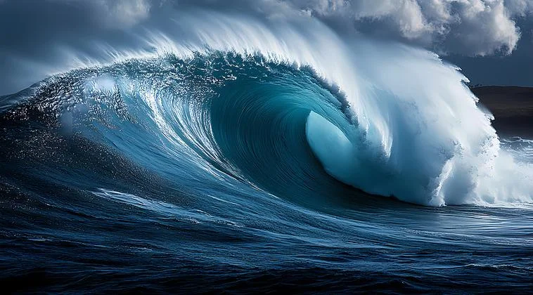 梦见汹涌澎湃的大海_2