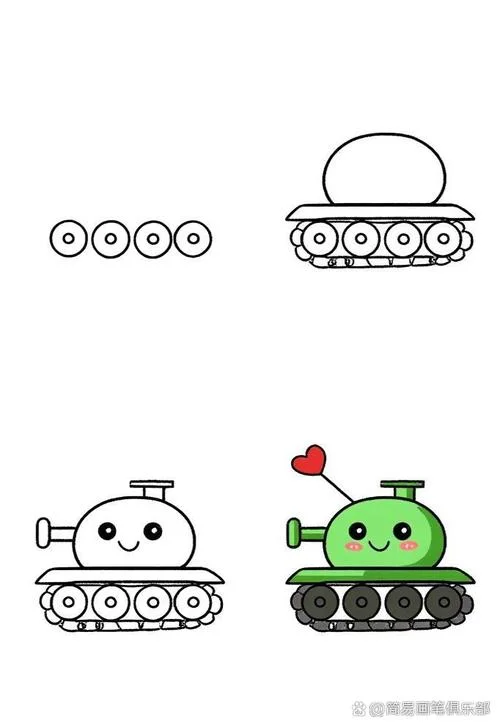 丘吉尔步兵坦克怎么画_1