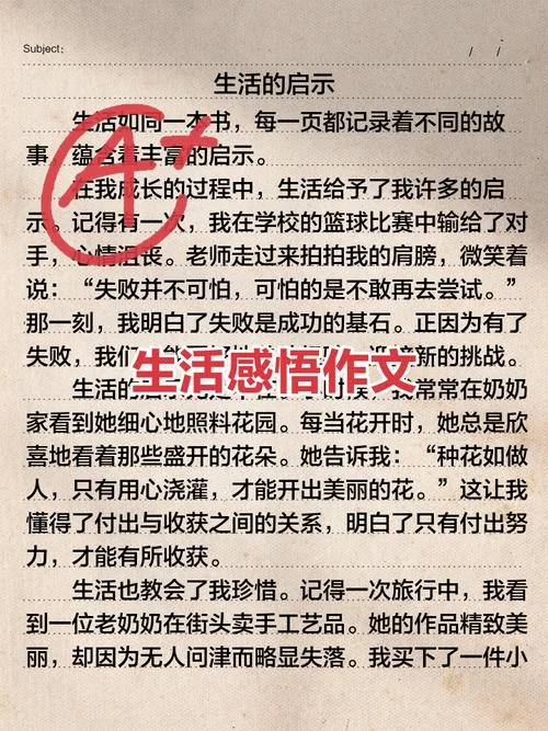 自述作文人生感悟-人生感悟自述作文