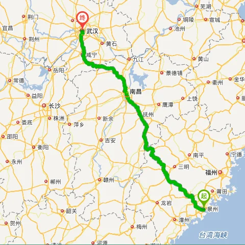 温州到泉州多少公里-温州到泉州约一百公里