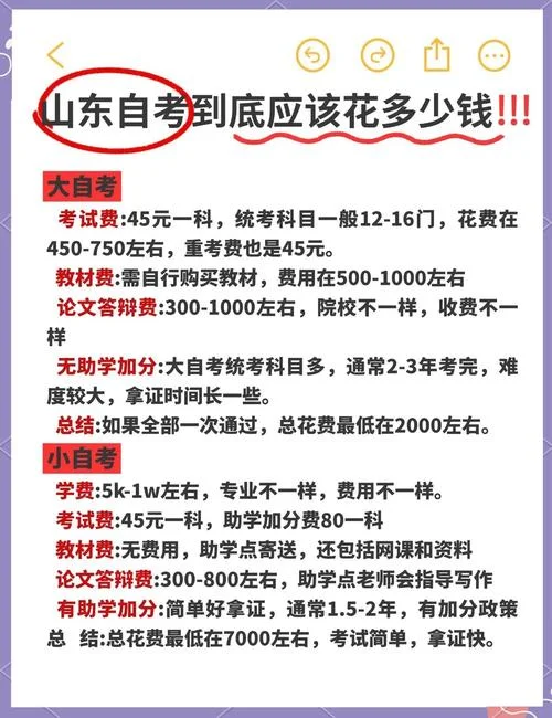 自考报考费多少钱一科_1