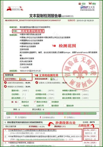 论文查重报告如何写-论文查重报告生成示例