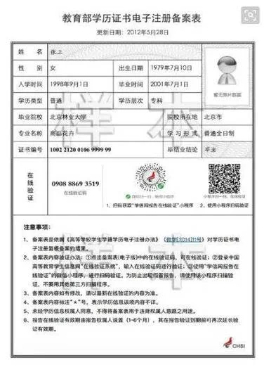学历证书注册备案表怎么查-学历证书备案表查询