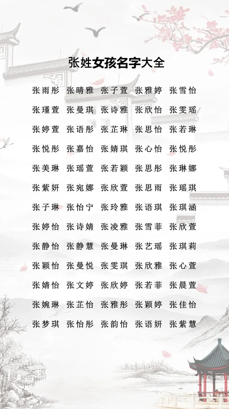 张氏起名大全男孩免费_1