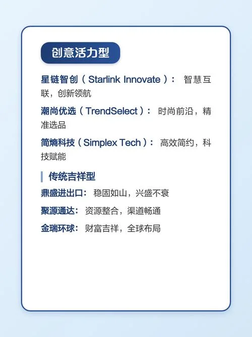 国际商贸公司起名大全_1