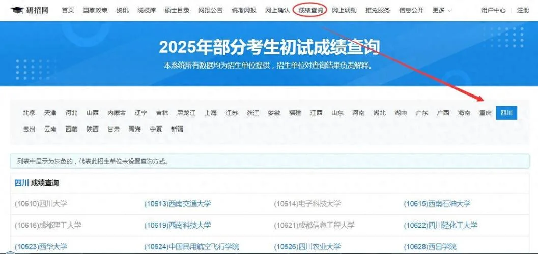 四川考研成绩公布_1