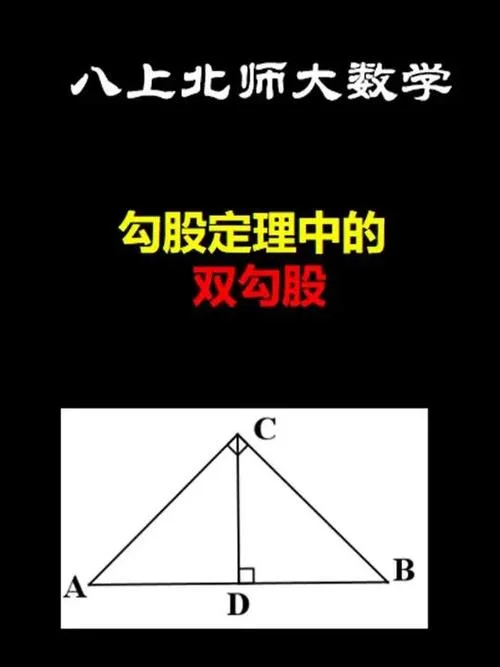 初中勾股定理教学视频-初中勾股定理教学视频