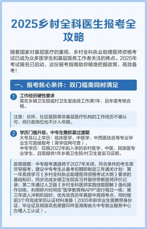 乡镇助理医师报名条件_1