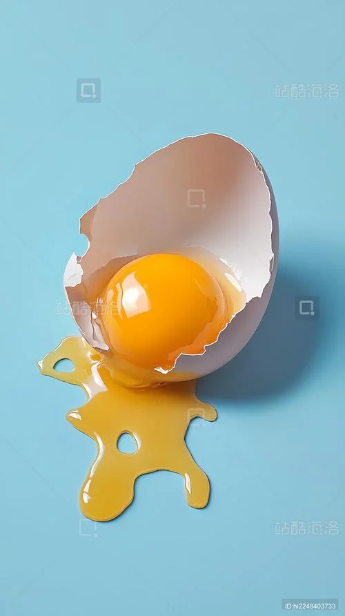 梦到鸡蛋破了三个蛋黄_1