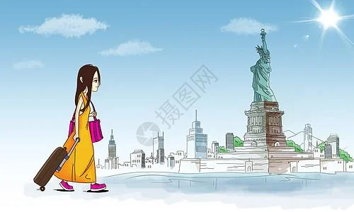 插画出国留学_2