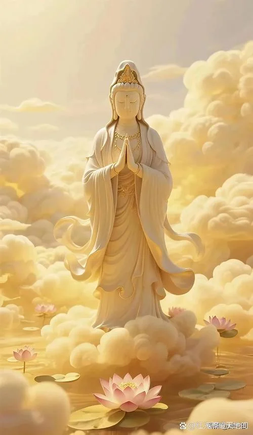 梦到观音菩萨出现天空-观音现于天际