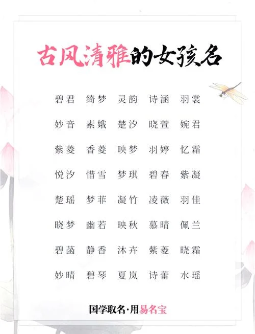女孩起名带若字的_2