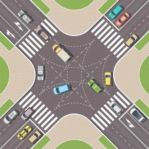 高速路口示意图怎么画_1
