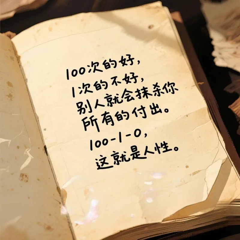 100-1=0的人性道理_2