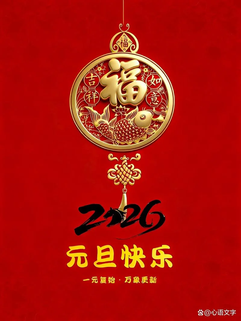 元旦快乐的祝福话_2
