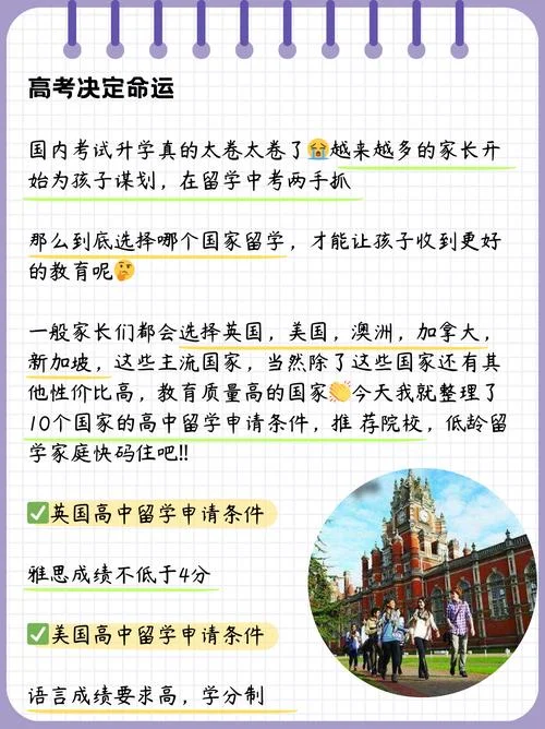 高中申请留学出国_1