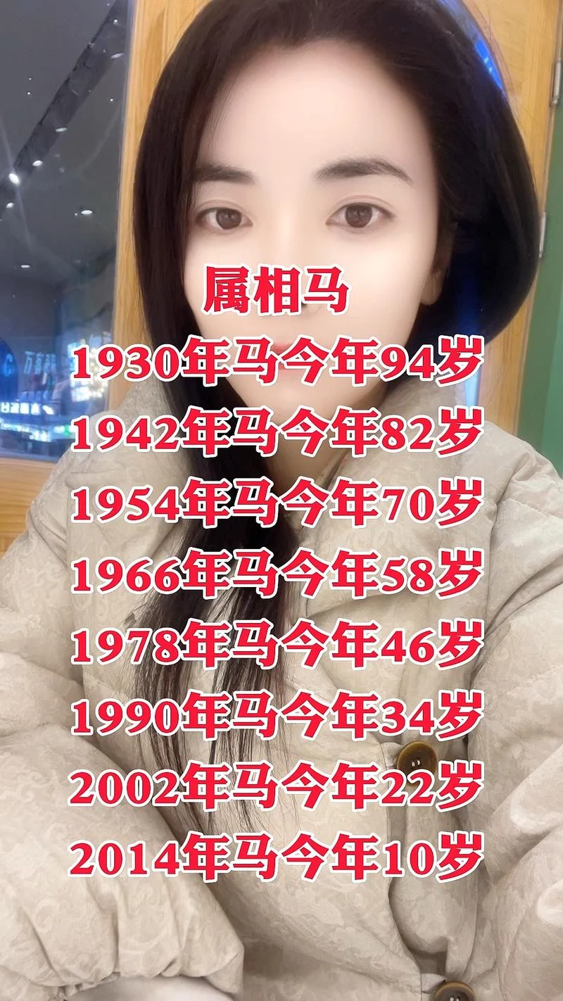 属相马的年份表_2