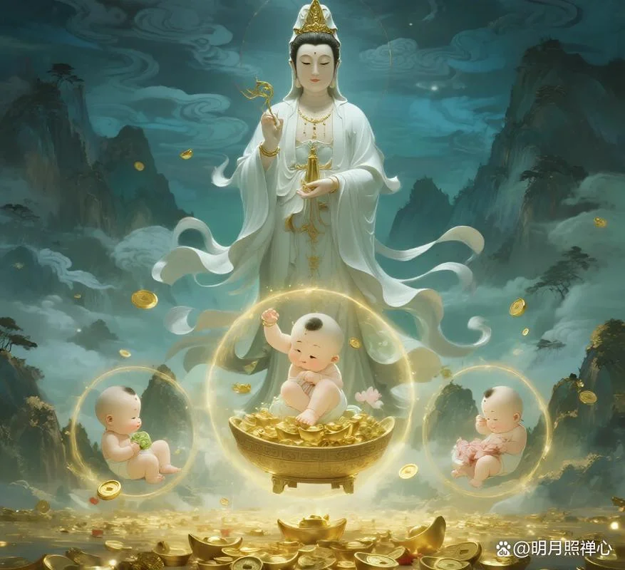 怀孕梦见拜观音菩萨像_1