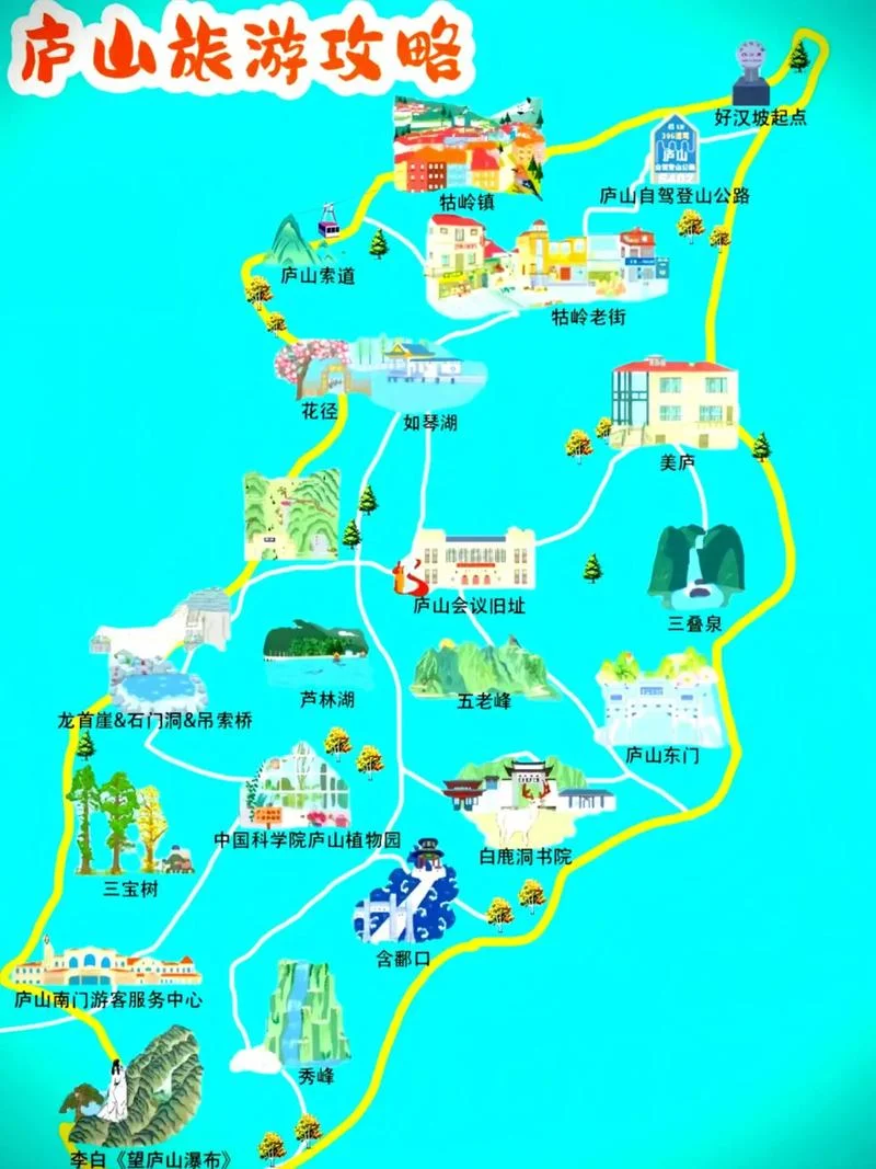 自驾庐山攻略两日游_1