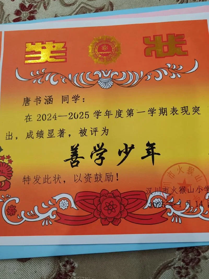 吴佳俊小学成绩_1
