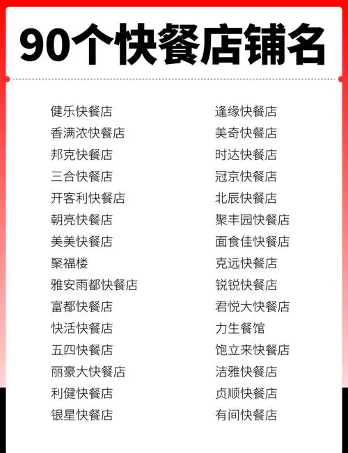 食品名称起名大全_1