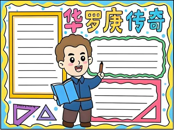 华罗庚事迹的手抄报_2