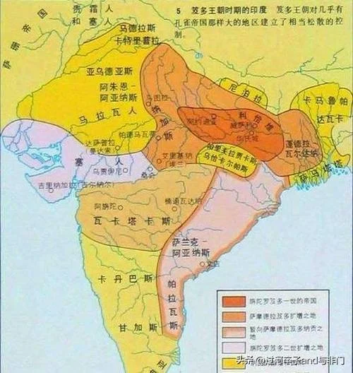 古印度地图中文版-古印度地图中文