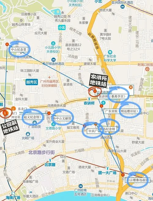 广州旅游景点地图全图_1
