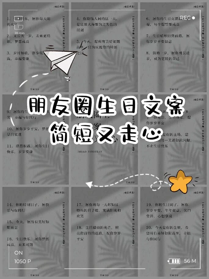 生日发的文案简单干净_1