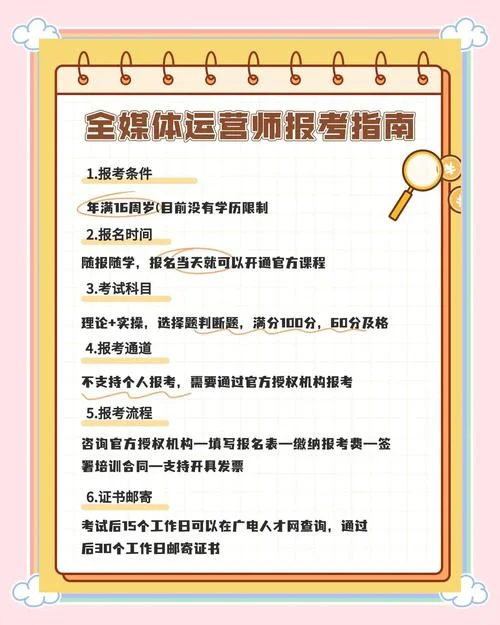 全媒体运营师报考问题_2