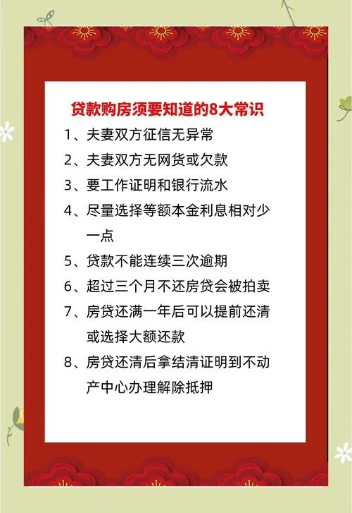 买房贷款和收入要求吗_1