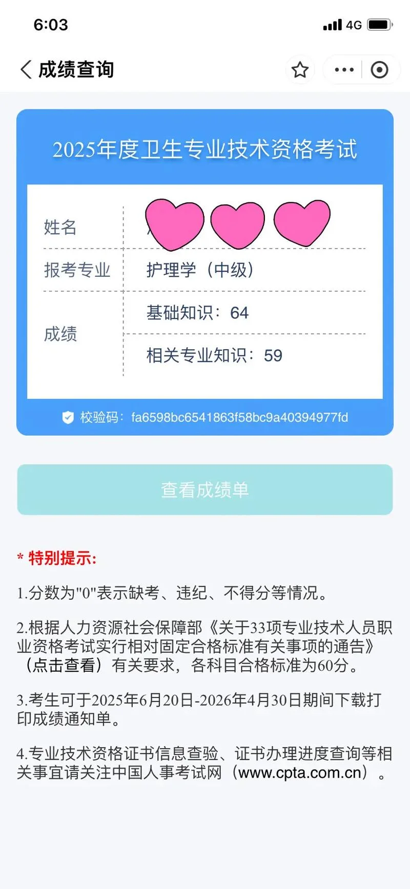 中国卫生考试成绩查询_2