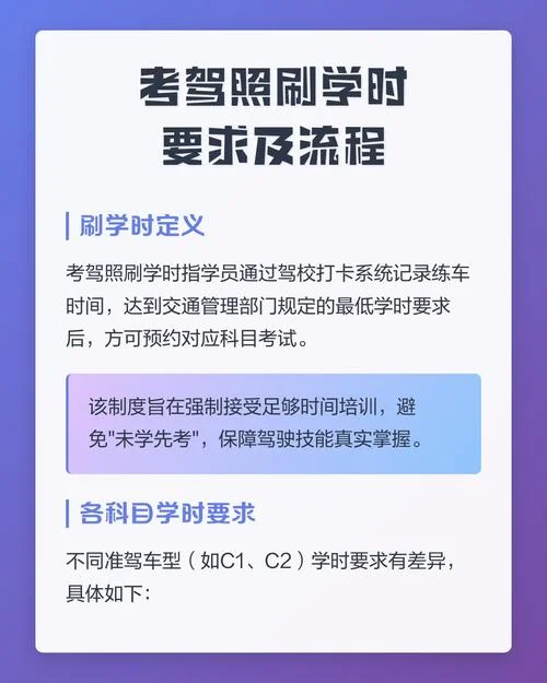 驾校学车培训报考流程_1