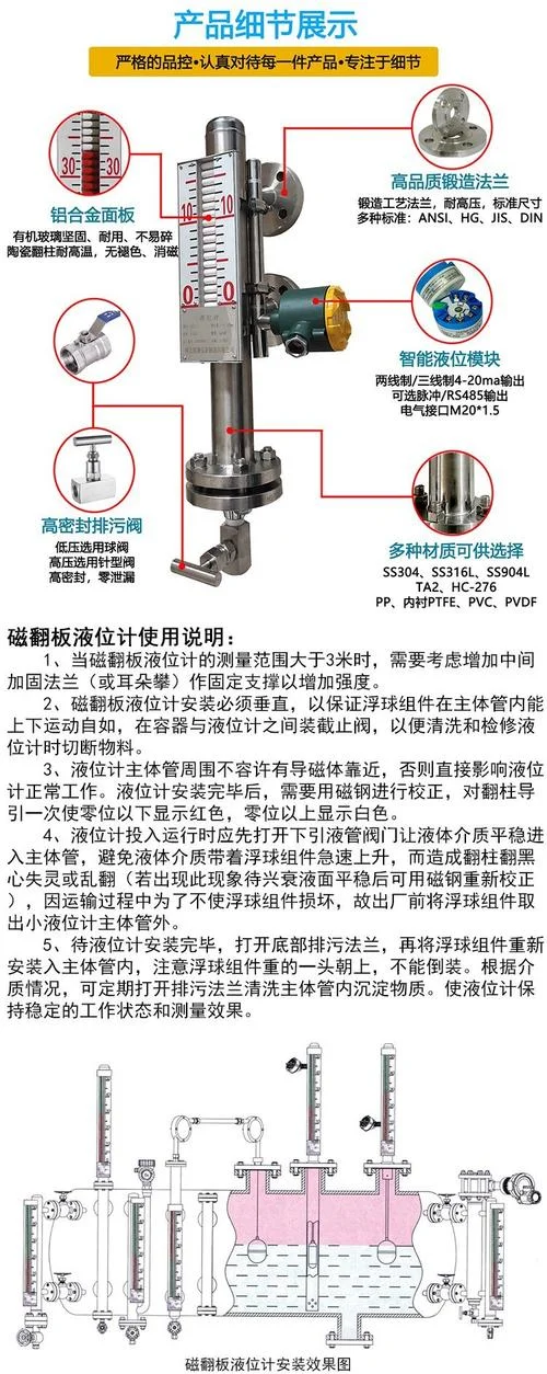 磁翻板液位计变送器原理图_1