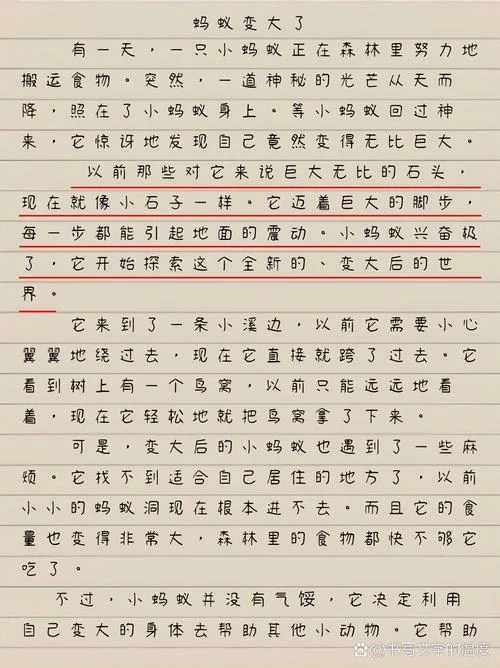 蚂蚁的启示和感悟_1