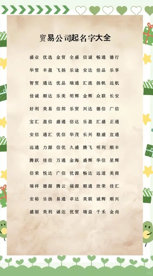 蔬菜配送公司名字起名大全_2