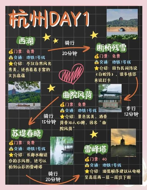 游杭州旅游攻略一日游_1