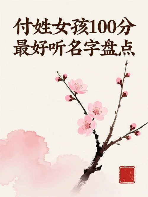 付姓女孩起名大全-付姓女孩起名精选
