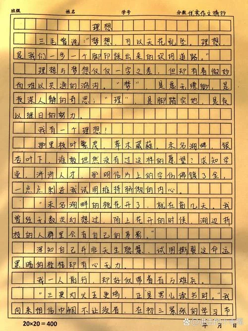 对于理想的感悟_2
